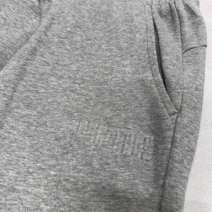 Y2k Grey Puma joggers S gym comfy sweatpants drawstring waist