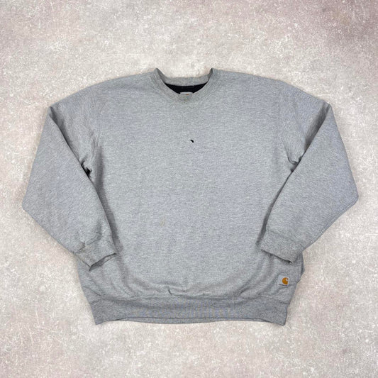 Grey mesh lined sweatshirt Carhartt sweatshirt XL