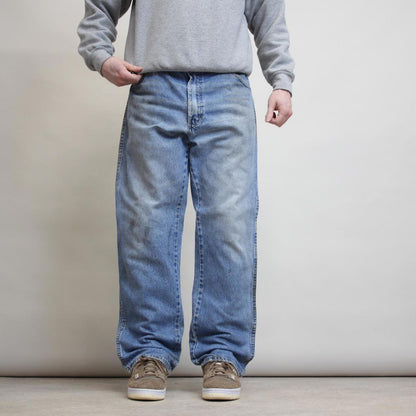 Blue Dickies jeans W36L32 distressed American workwear denim
