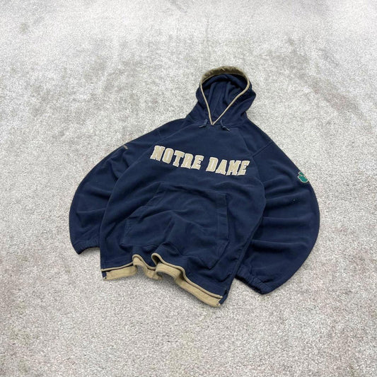 00s Columbia pullover fleece M men's navy y2k style autumn hoodie