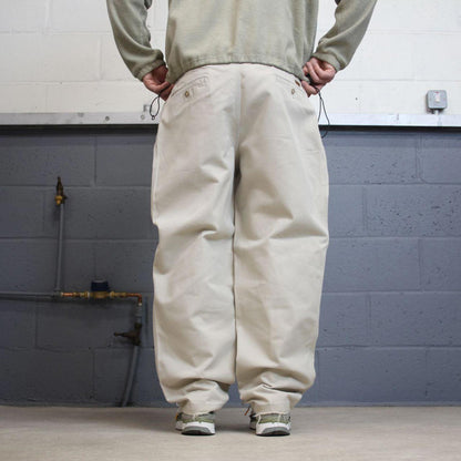 Baggy Carhartt work pants W38L31 beige loose skate pants