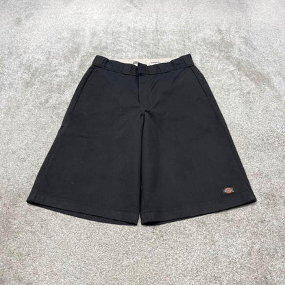 Dickies loose fit chino shorts carpenter black Loose wide leg summer festival shorts