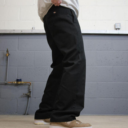 Y2K Dickies 774 skater work pants size 10 black skate trousers