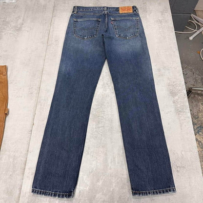 Blue Levi's 511 jeans W32L32 denim skinny jeans red tab logo