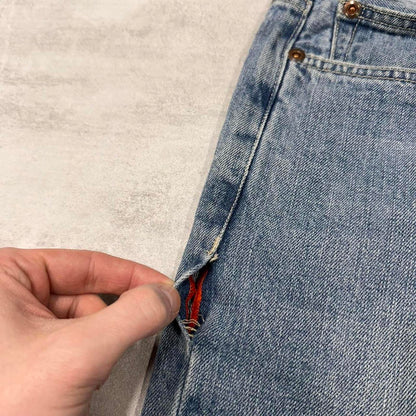 Mens Sean John jeans W34 L33 Blue loose denim y2k jeans