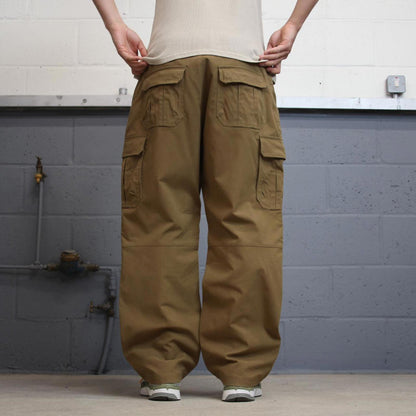 Baggy Under Armour cargo pants W38 L30 Tan loose cargos utility pockets