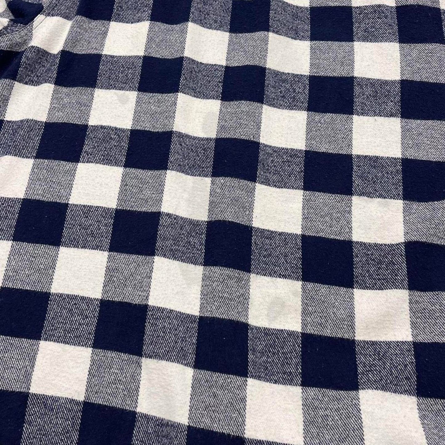 Lee checkered flannel overshirt autumnal XXL navy white men's plaid long sleeve thick button up y2k