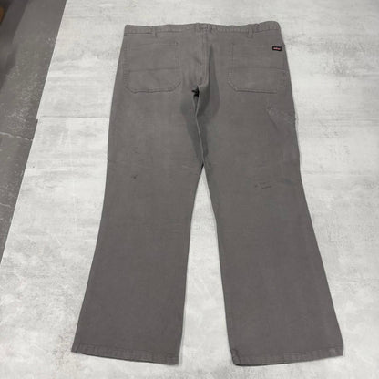 Dickies carpenter jeans W42 L30 Grey cargo skater trousers with patch logo
