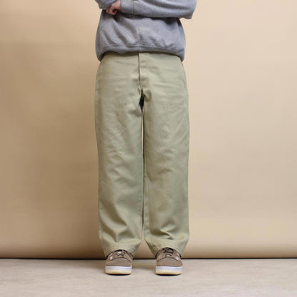 Beige Dickies 874 pants W36L28 loose twill chino style skater trousers