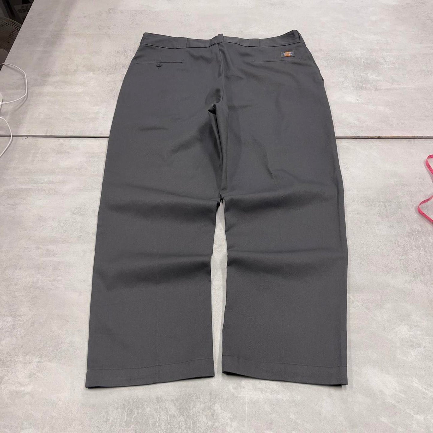 Dickies Pants W40L29 grey loose twill chino 90s style skater pants