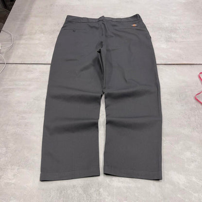 Dickies Pants W40L29 grey loose twill chino 90s style skater pants