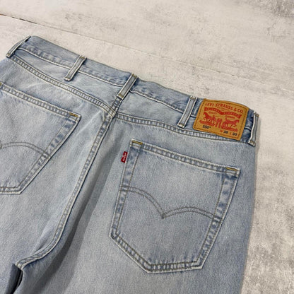 Baggy Levis 550 jeans W38 L30 blue loose 90s relaxed style skater jeans red tab logo