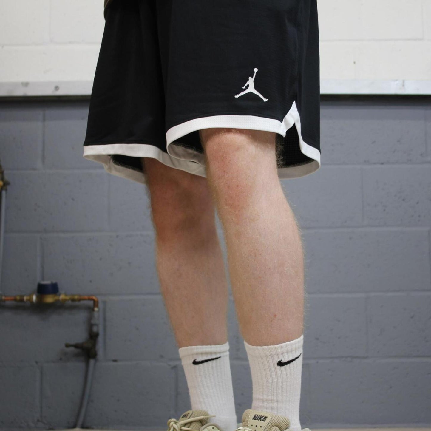 Nike Jordan sports shorts y2k black Basketball style comfy loose floaty summer gym shorts