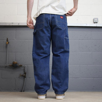 Dickies carpenter jeans W30L32 loose blue denim cargo skater style jeans