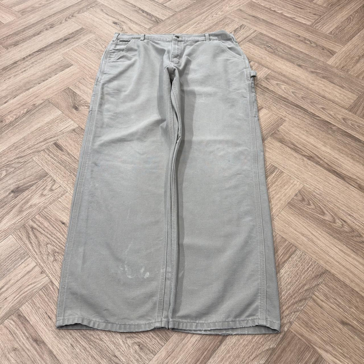 Vintage baggy Carhartt carpenter jeans y2k Loose utility workwear skate cargo trousers