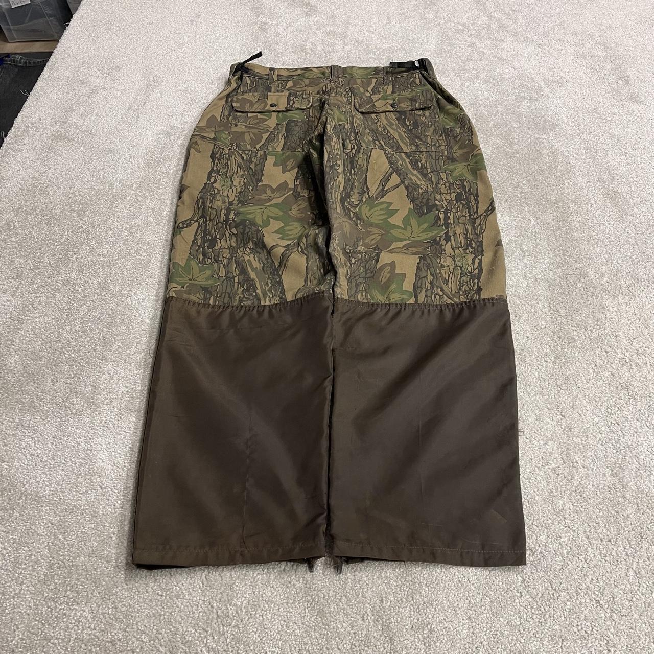 Winchester Trebark camo cargo pants Y2K L brown Realtree style camouflage pattern hunting utility