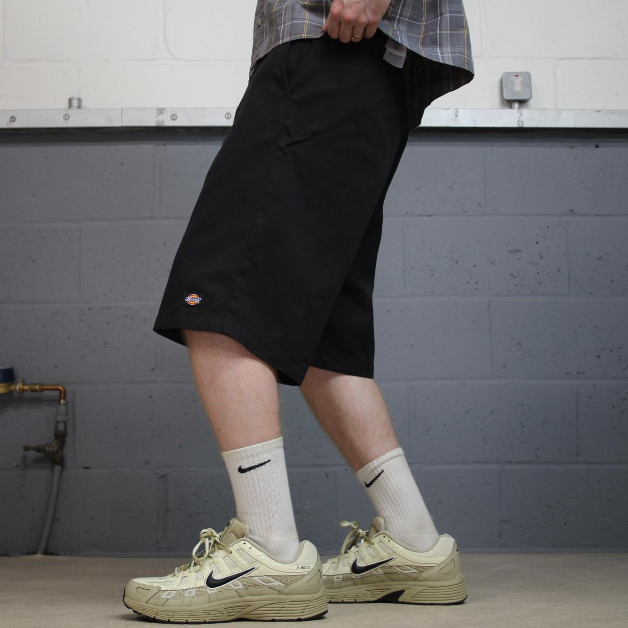 Dickies carpenter chino shorts loose black Twill chino style skater shorts long leg festival