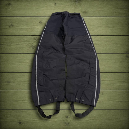 Harley Davidson waterproof bottoms black Embroidered waterproof pants technical rain trousers