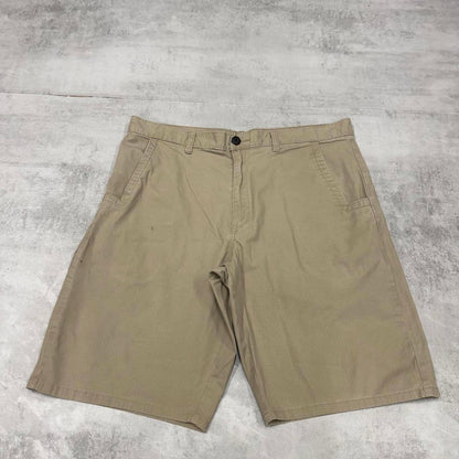 Baggy Beige Dickies carpenter shorts W36