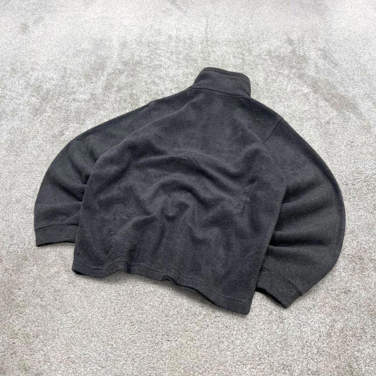 Grey Columbia technical fleece Medium women's y2k style full zip up autumn