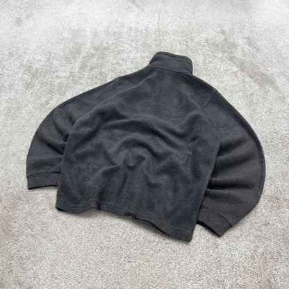 Grey Columbia technical fleece Medium women's y2k style full zip up autumn
