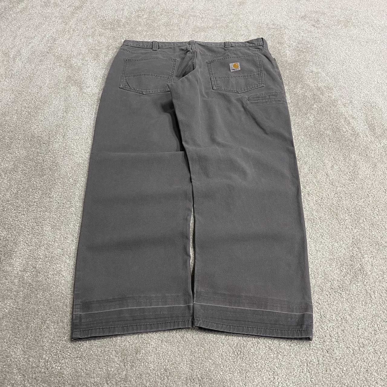 Carhartt carpenter jeans y2k grey Straight relaxed fit canvasy skater cargo work pants
