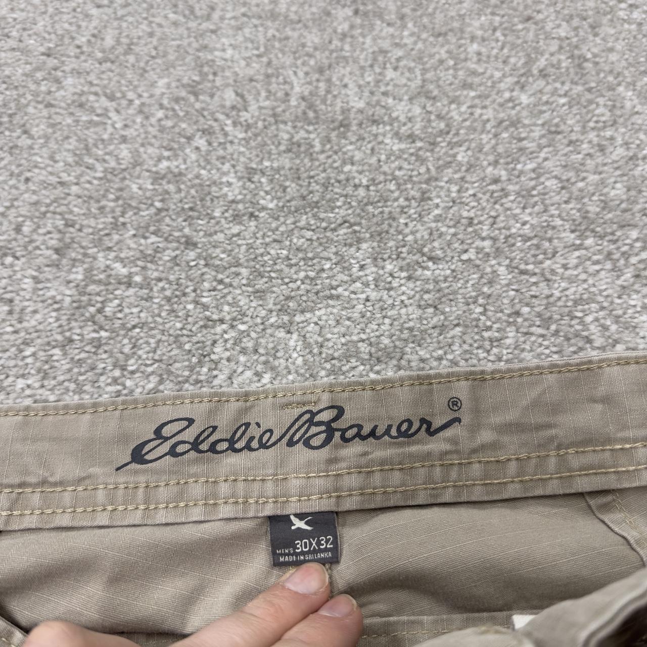 Eddie Bauer cargo pants y2k beige W30L32 Straight leg skater utility work pants
