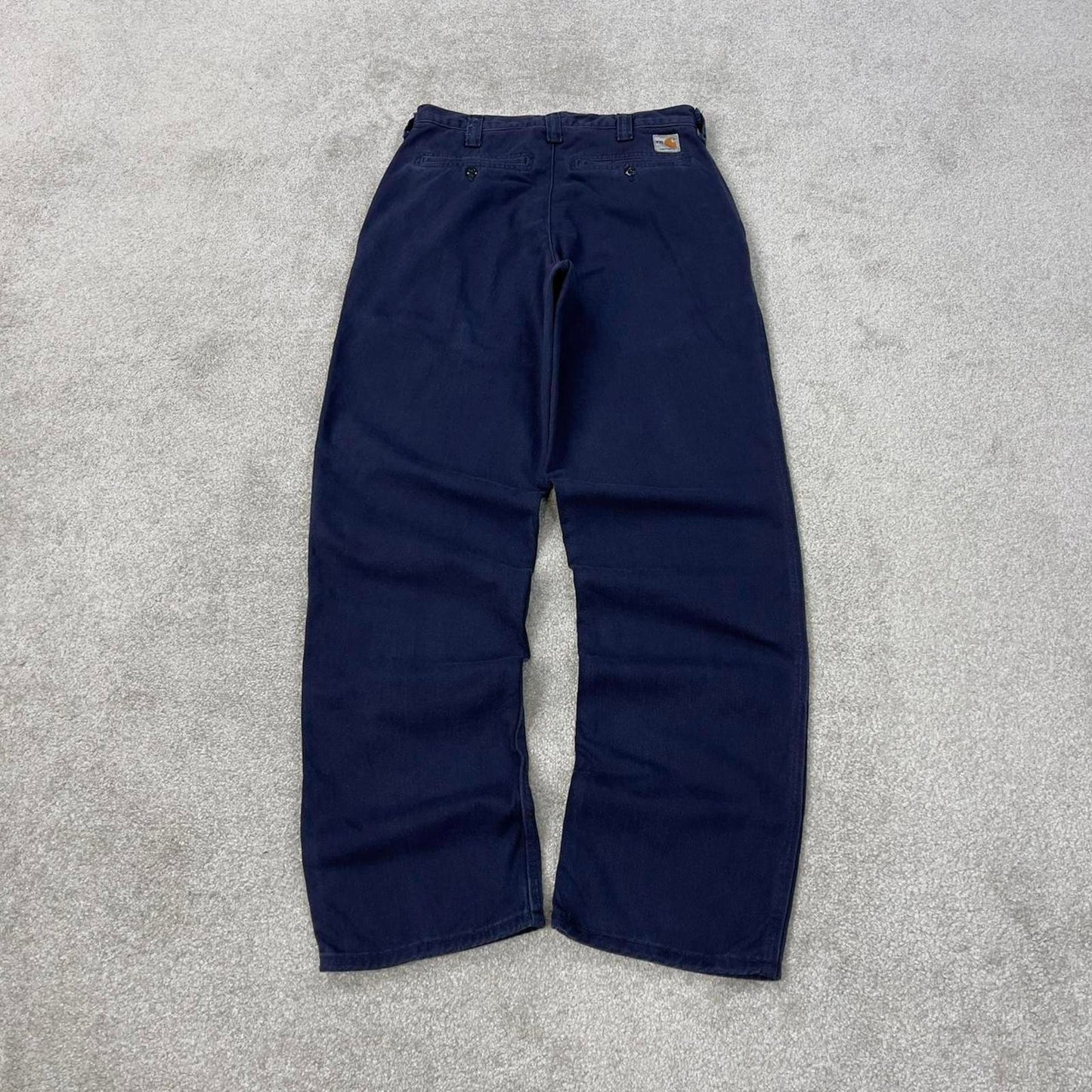Carhartt FR pants W28 L32 loose navy 90s style skater pants