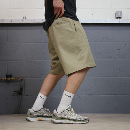 Baggy Dickies shorts chino khaki Twill chino skater style shorts loose relaxed fit