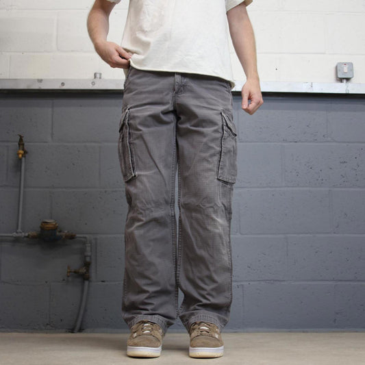 Grey Carhartt cargo pants W31L32