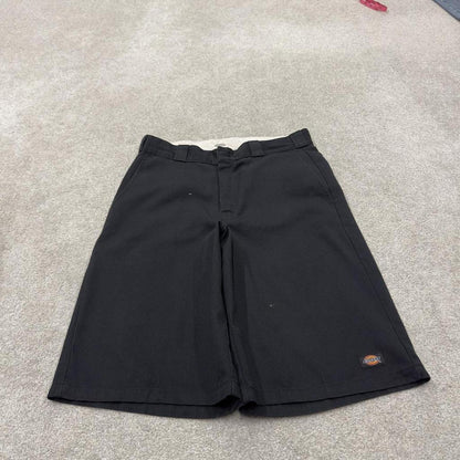 Dickies carpenter shorts long leg black Twill chino skater style shorts loose long leg