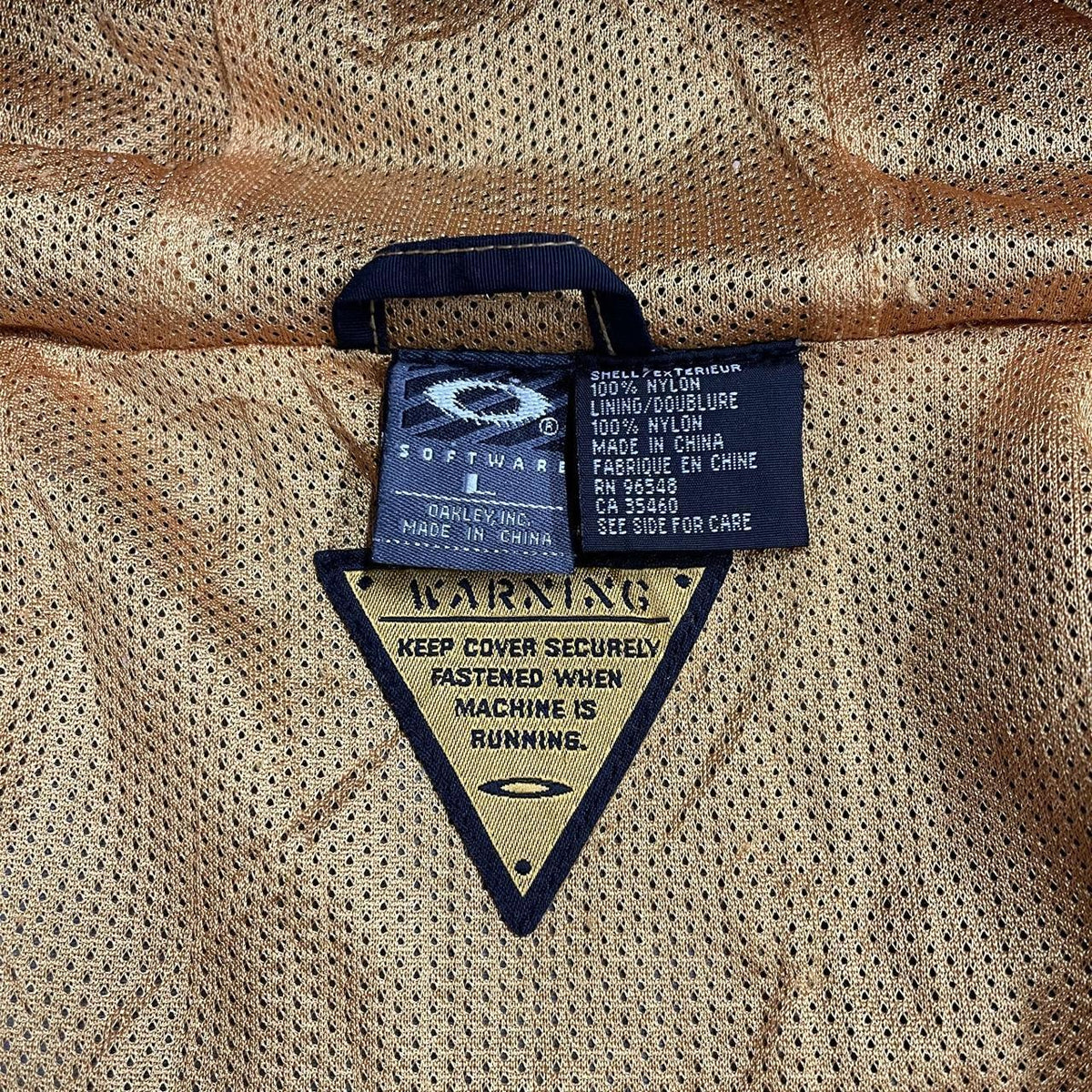 Oakley Software ski jacket y2k Men's snow boarding coat adjustable hooded technical jacket