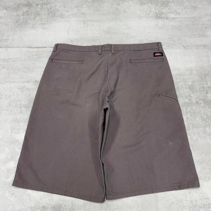 Baggy Grey Dickies carpenter shorts W38
