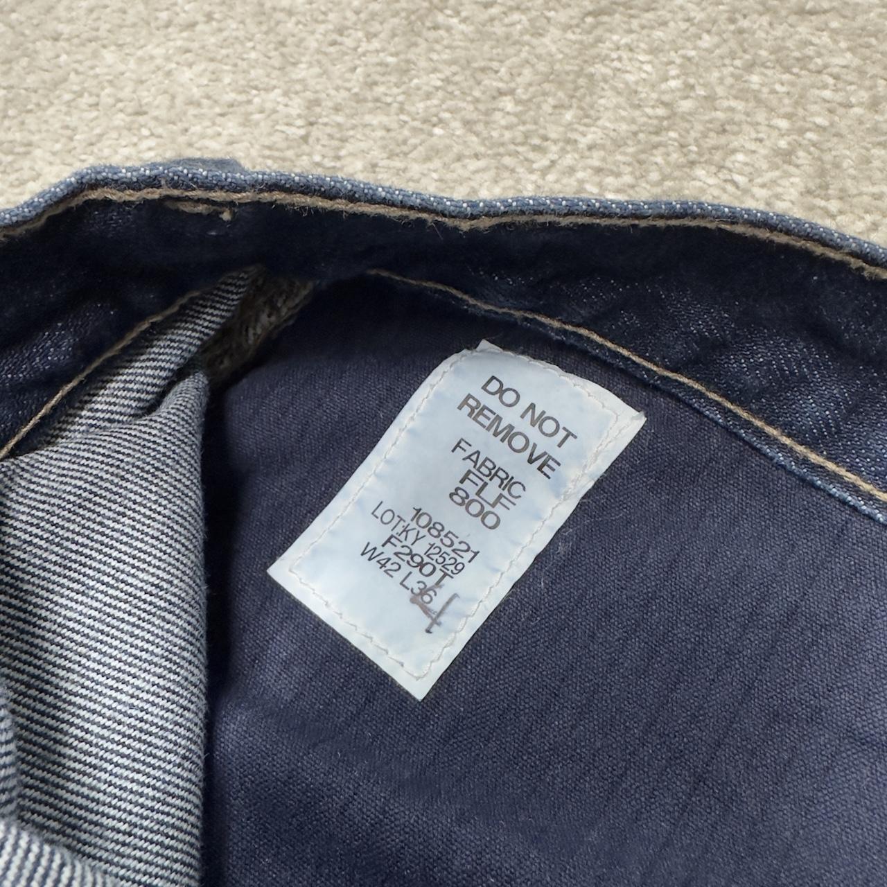 Baggy denim carpenter jeans y2k W44L35 blue Tyndale FR loose skater cargos, fire resistant