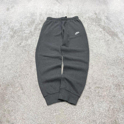 Vintage y2k Nike sweatpants joggers grey Swoosh logo gym drawstring track pants