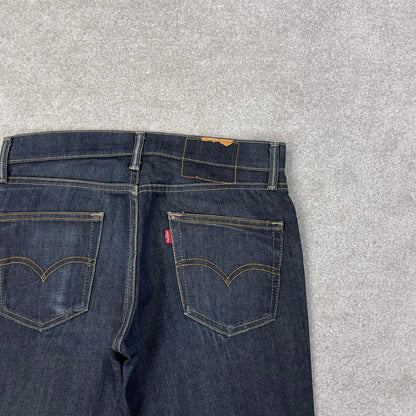Indigo Blue Levis 511 jeans W30L32 y2k 90s style 5 pocket denim pants slim straight fit