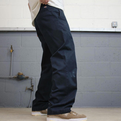 Dickies 874 Pants W32L32 navy original fit twill chino 90s style skater pants