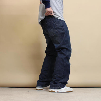 Tony Hawk skate jeans W38L33 slim blue denim skater style jeans