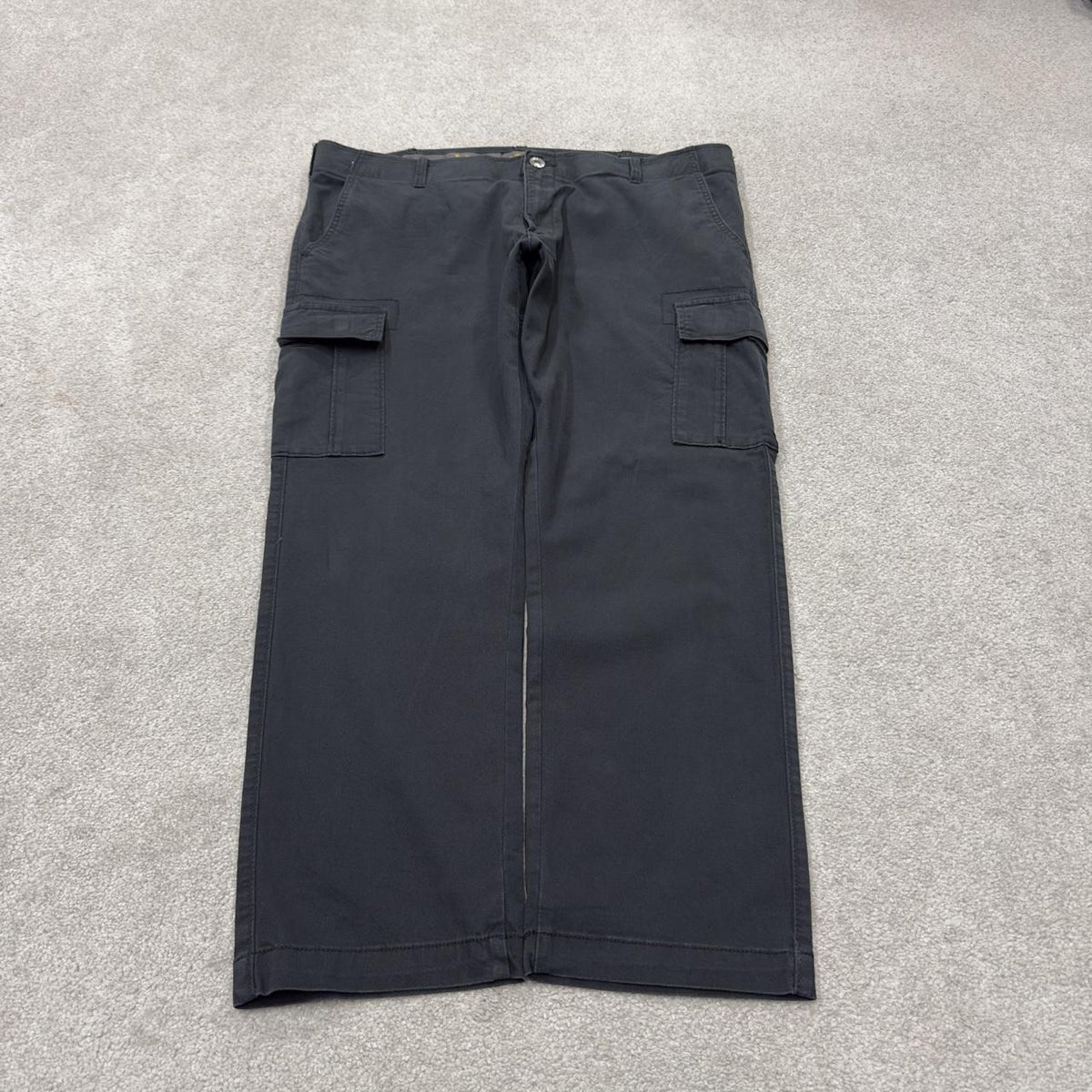 Lee cargo pants y2k black Straight leg utility stretch workwear style trousers