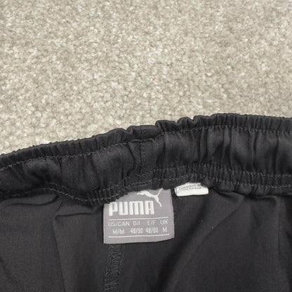 Puma gym trackies medium y2k style slim joggers print logo sportswear pants