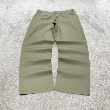 Beige Dickies 874 pants W38L32 loose original fit twill chino style skater pants