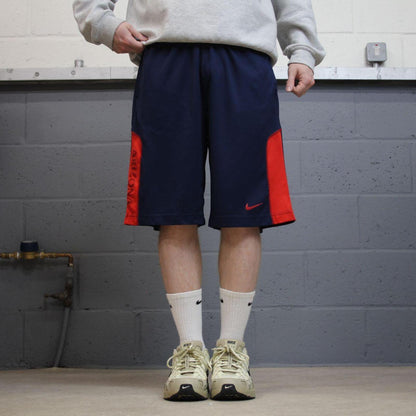 Nike sports shorts y2k loose Arizona navy Casual style comfy loose floaty summer gym shorts