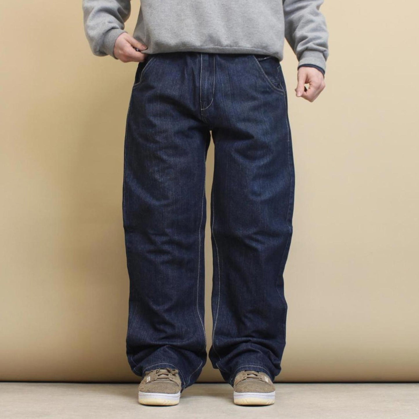 Blue baggy Phat Farm jeans W36 L33 loose denim Y2K hip hop jeans