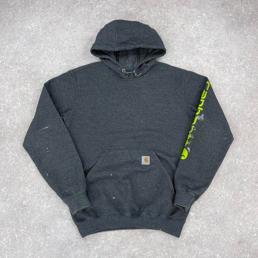 Grey Carhartt hoodie Small