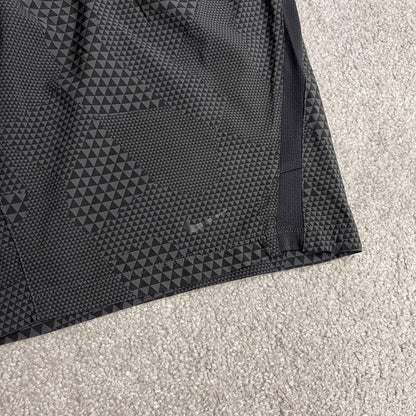 Nike sports shorts y2k loose grey Patterned Dri-Fit loose floaty summer gym shorts