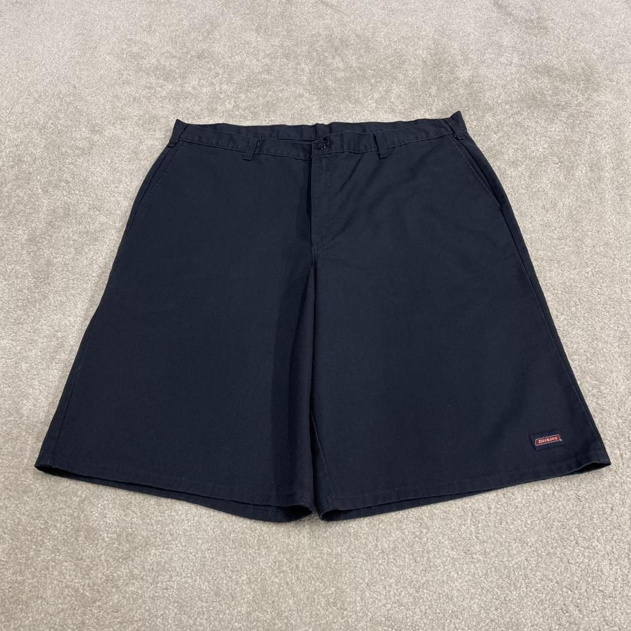 Dickies baggy carpenter shorts chino navy Chino style skater shorts long wide leg festival