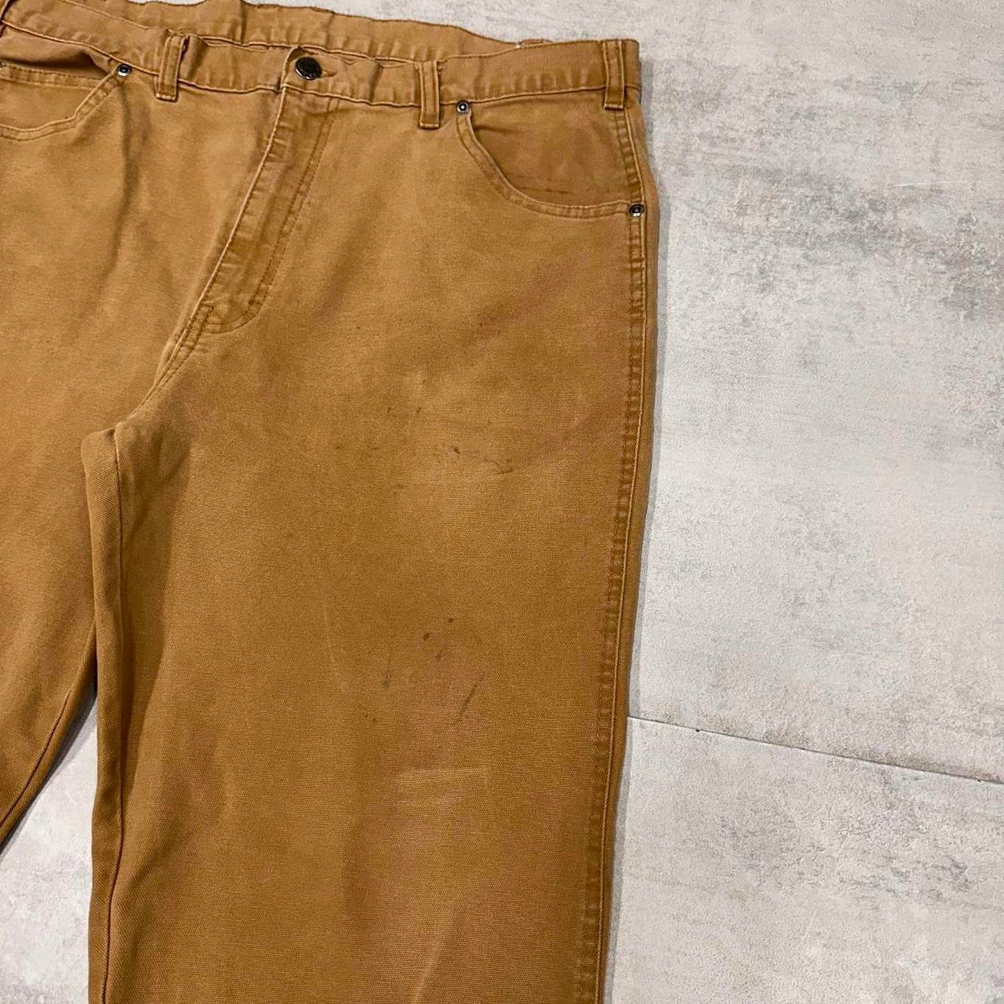 Tan Dickies carpenter jeans W38 L30 loose 90s style skater cargos