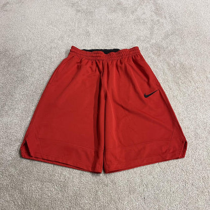 Nike sports shorts y2k Dri-Fit red Loose comfy floaty summer gym shorts