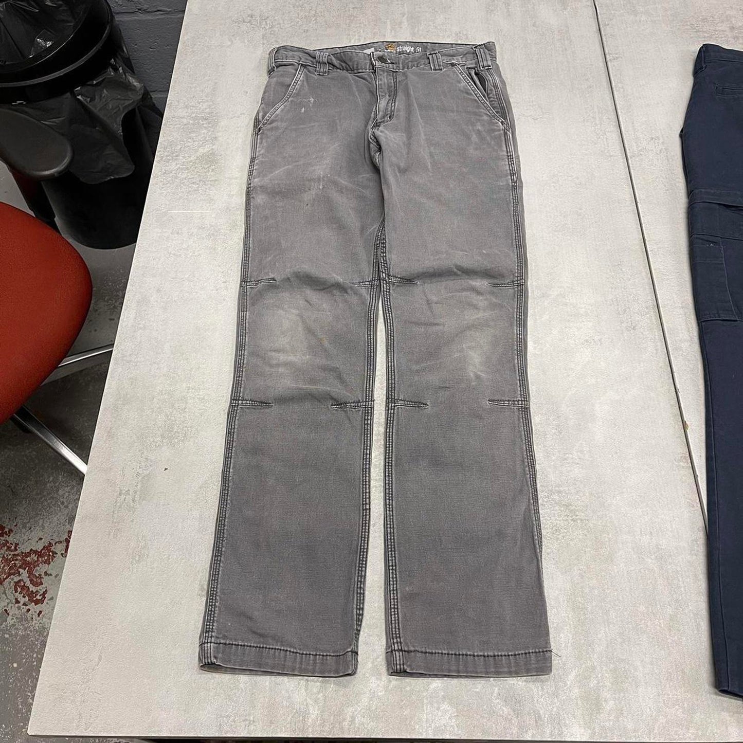 Grey Carhartt trousers W31 straight fit pants