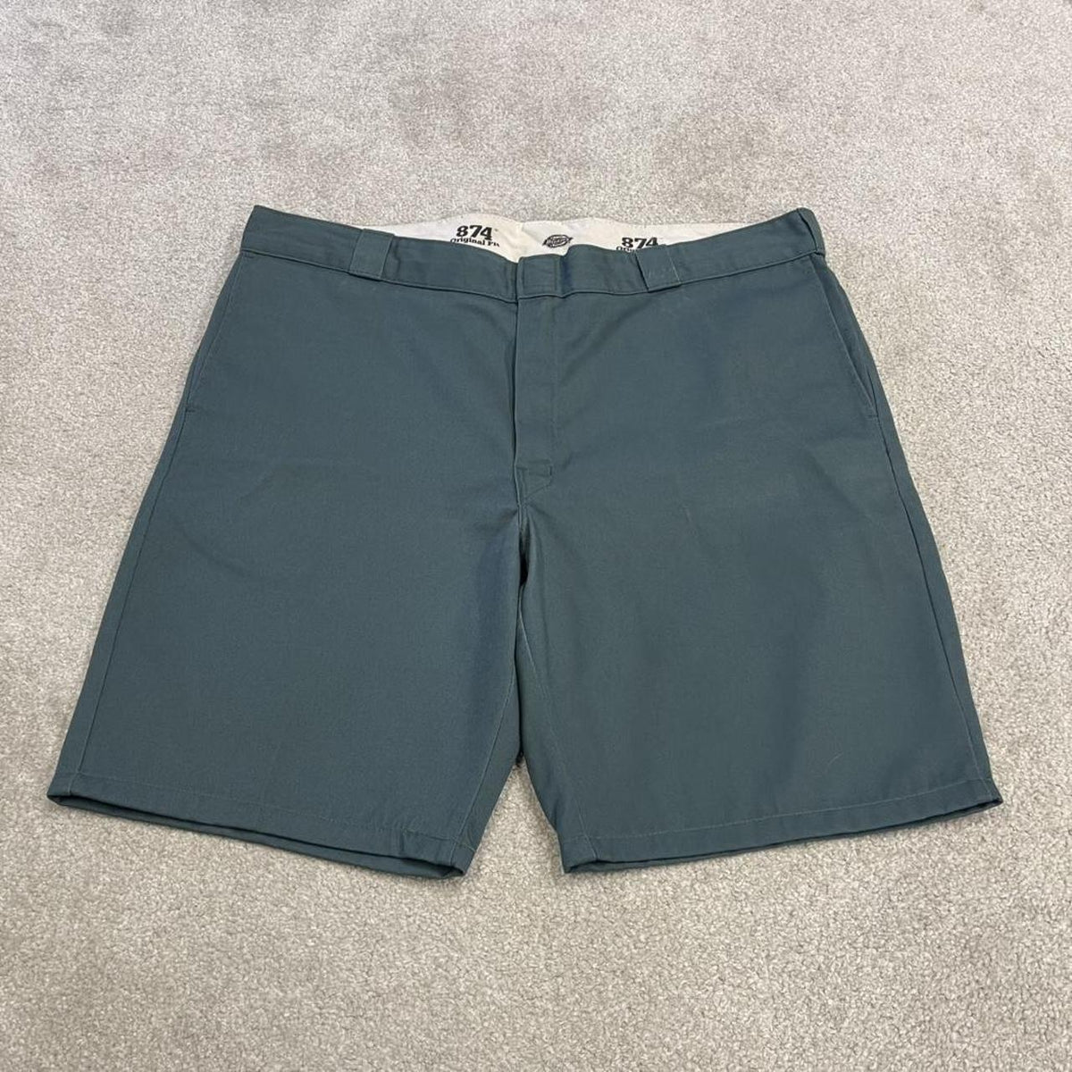 Dickies 874 chino shorts surf teal Chino style skater shorts loose summer